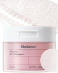 BIODANCE Collagen Gel Toner Pads - geliniai toniko padeliai (60vnt.)