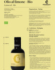 Ekologiškas ypač tyras alyvuogių aliejus su citrina (100 ml.)