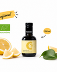 Ekologiškas ypač tyras alyvuogių aliejus su citrina (100 ml.)