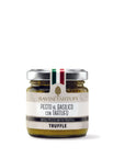 SAVINI TARTUFI PESTO AL BASILICO CON TARTUFO (Bazilikų pesto su trumais, 90 g.)